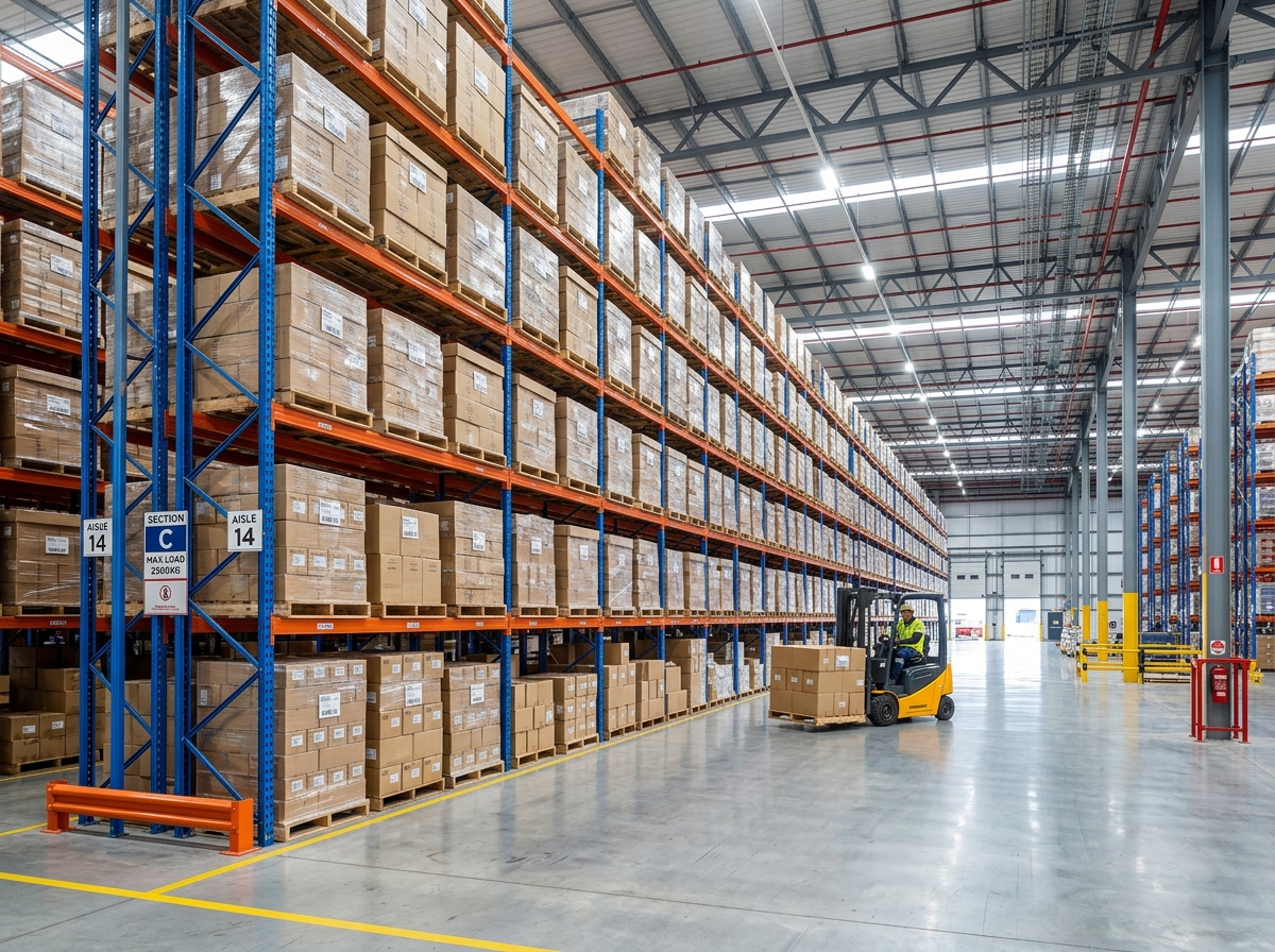 Warehouse Selective Pallet Racking System