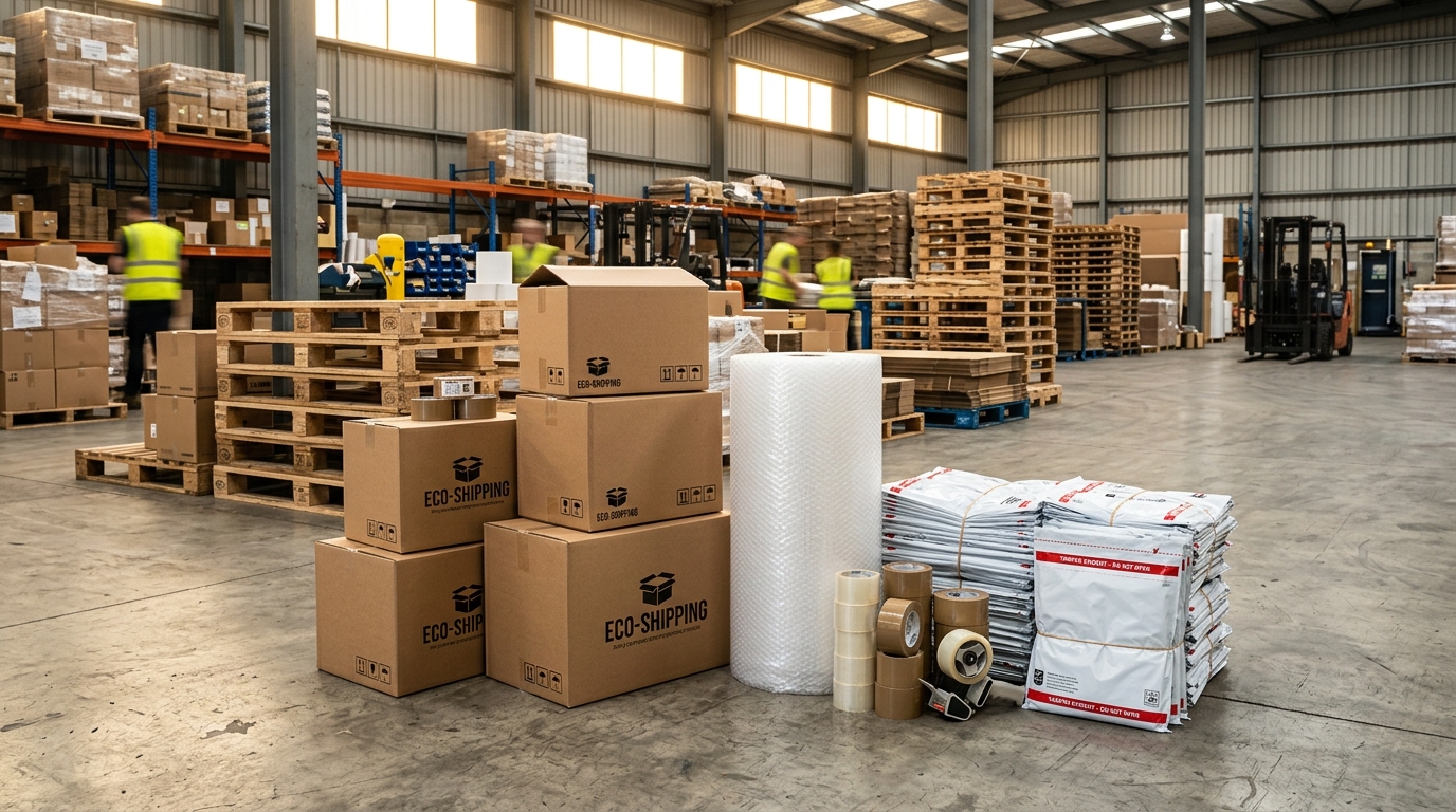 Complete Industrial Packaging Supplies Setup